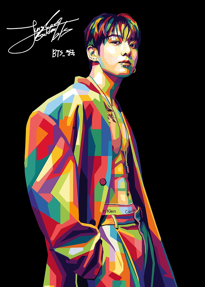 Jungkook Pop Art Portrait