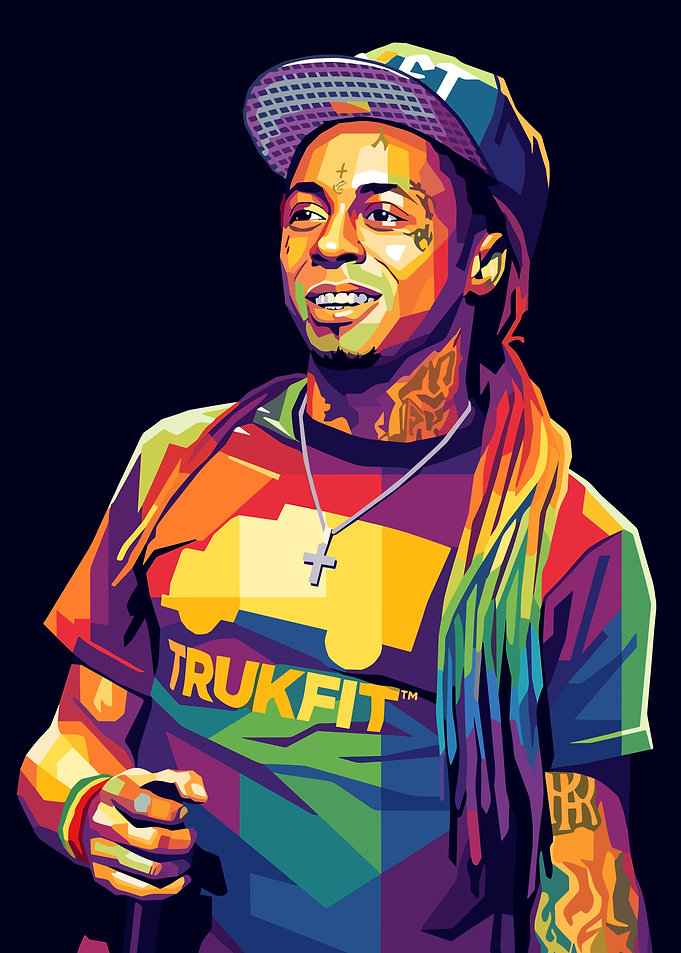 Lil Wayne Pop Art Portrait