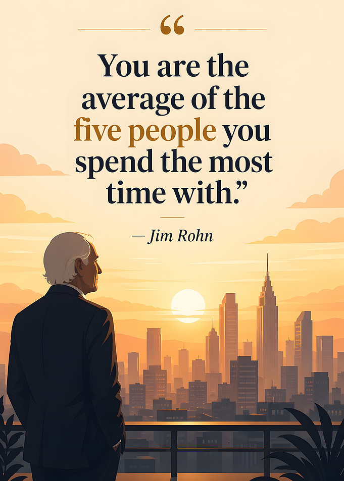 Jim Rohn quote about people
