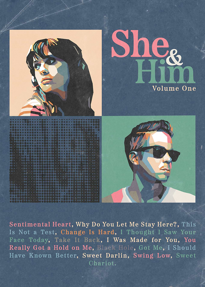 She & Him Wpap art