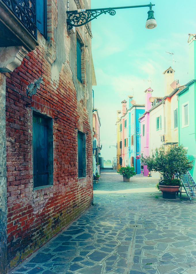 Colorful Venetian Street