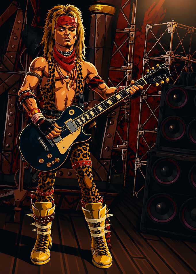 Izzy Sparks with Leopard Print