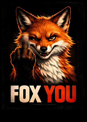 Fox Giving Middle Finger