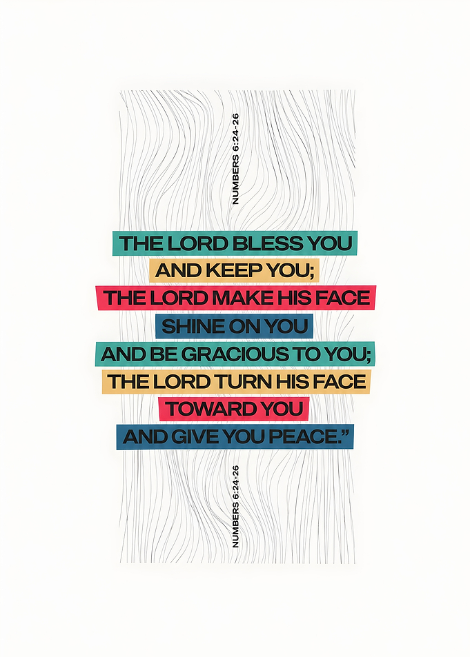 Aaronic Blessing - Numbers 6:24-26