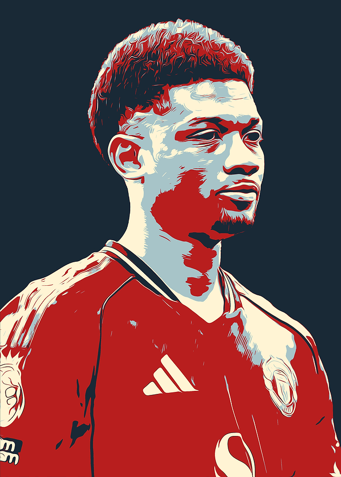 Amad Diallo Player Portrait