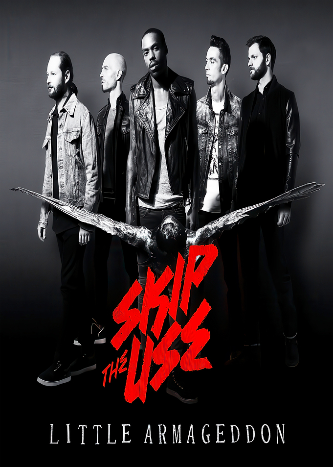 Skip the Use Little Armageddon Album Cover