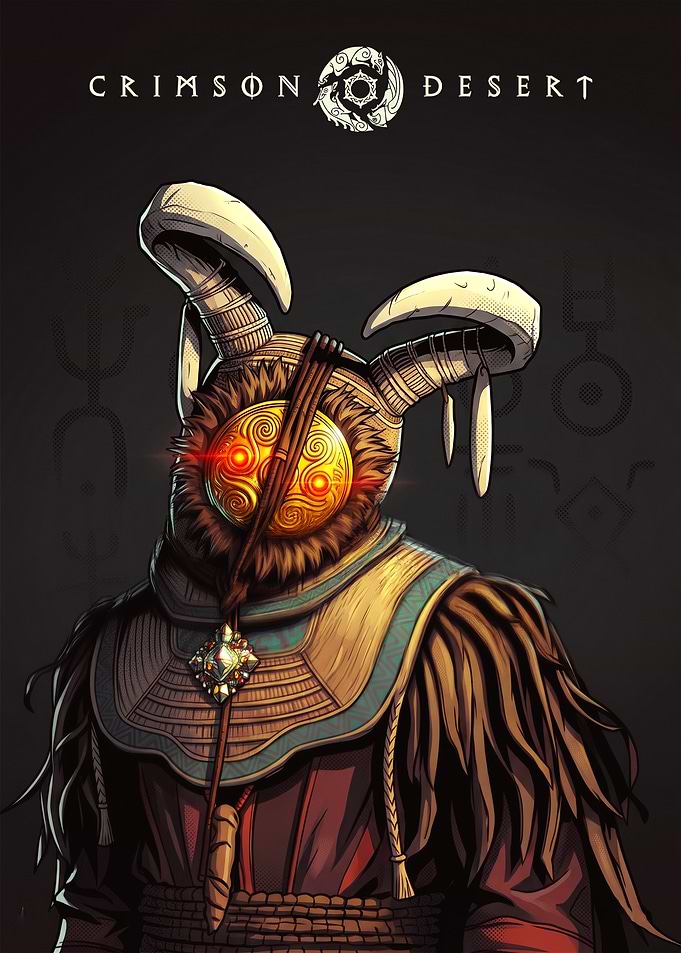 Crimson Desert Character Art
