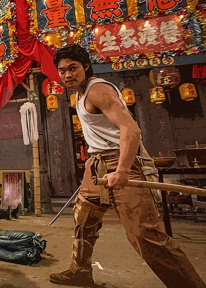 Martial Artist with Sword