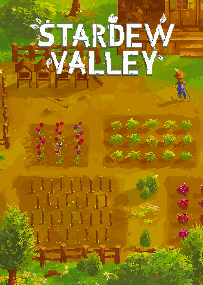 Stardew Valley Farm Scene