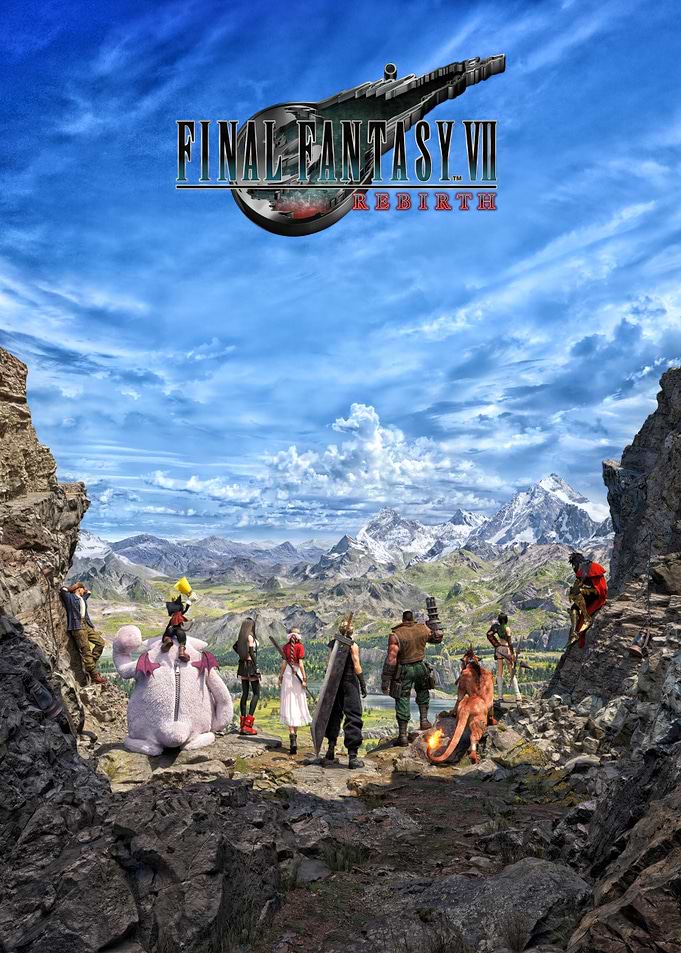 Final Fantasy VII Rebirth Poster