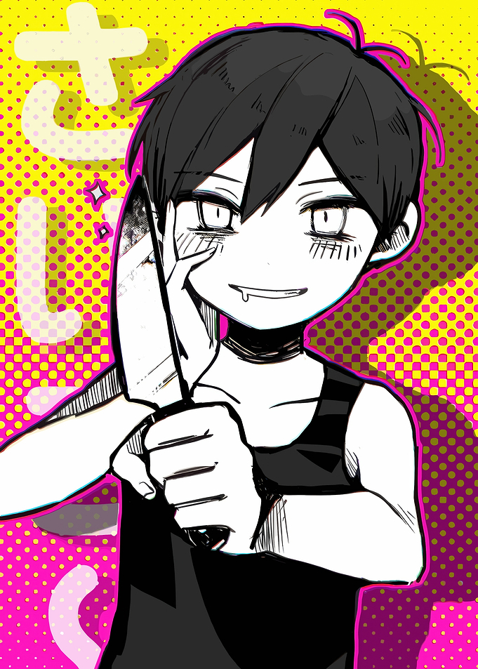 OMORI Character Aesthetic – Modern Anime Portrait