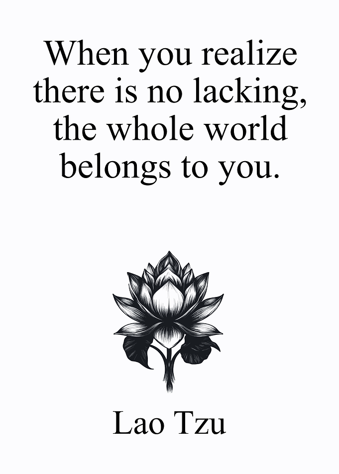 Lao Tzu Taoism Quote