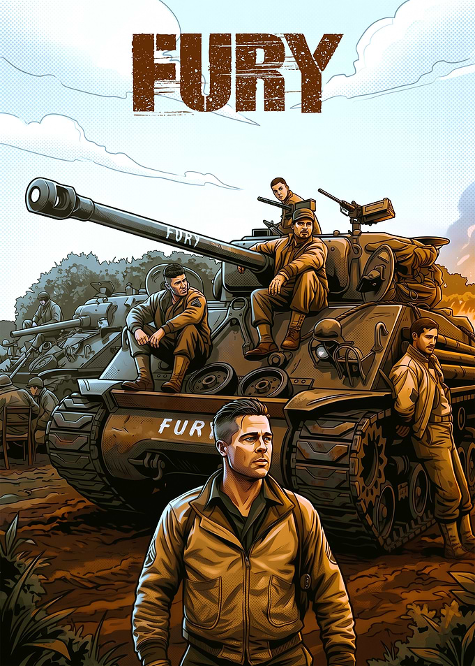 Fury Movie Poster