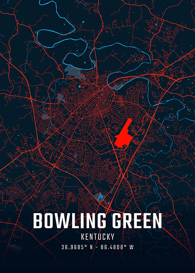 Bowling Green City Map