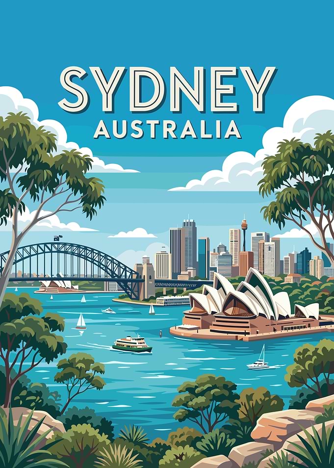 Sydney Australia Skyline