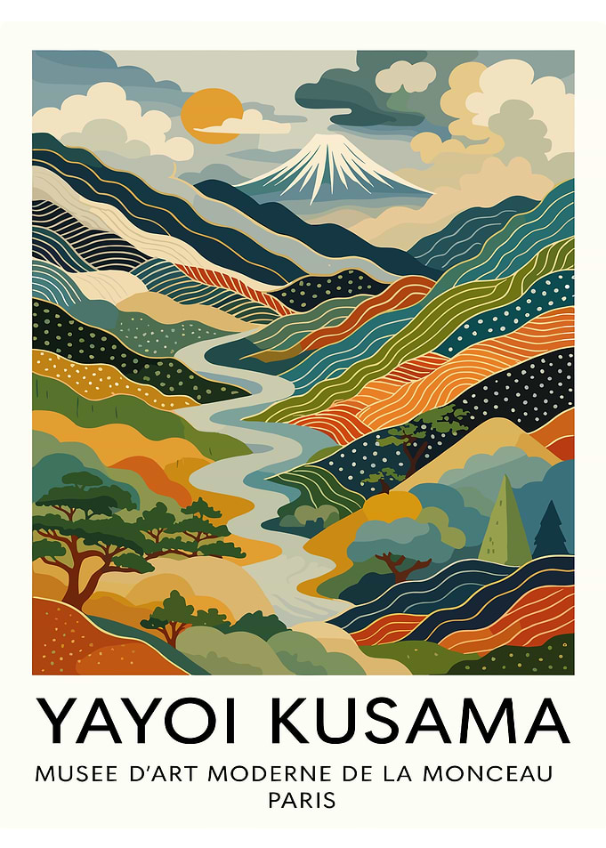 Yayoi Kusama Poster