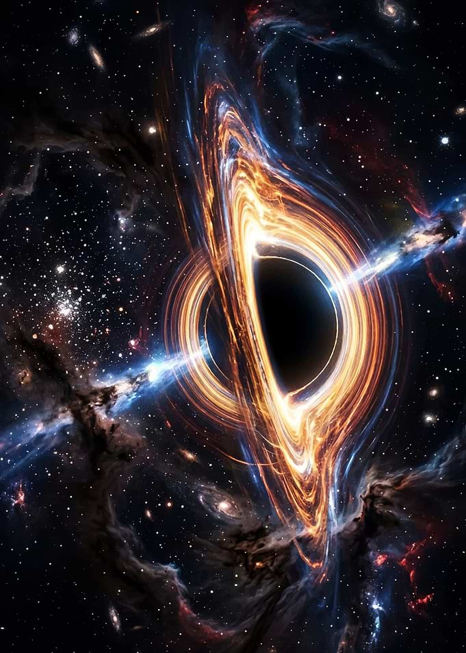 Black Hole in Space