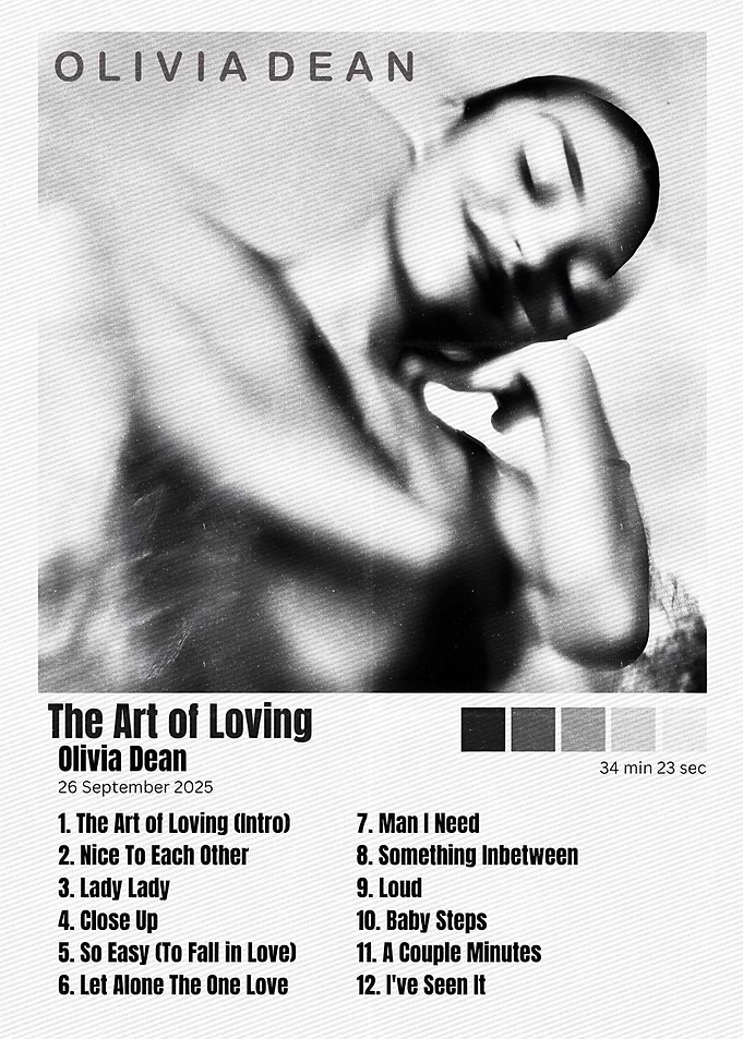 Olivia Dean The Art of Loving Album art