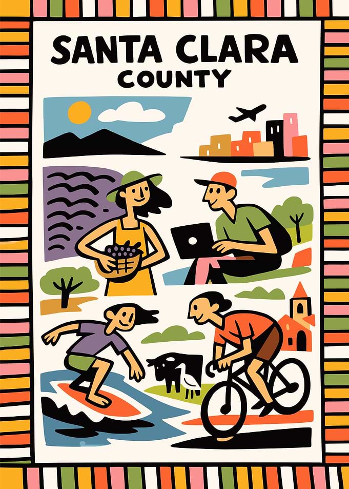 Santa Clara County Poster
