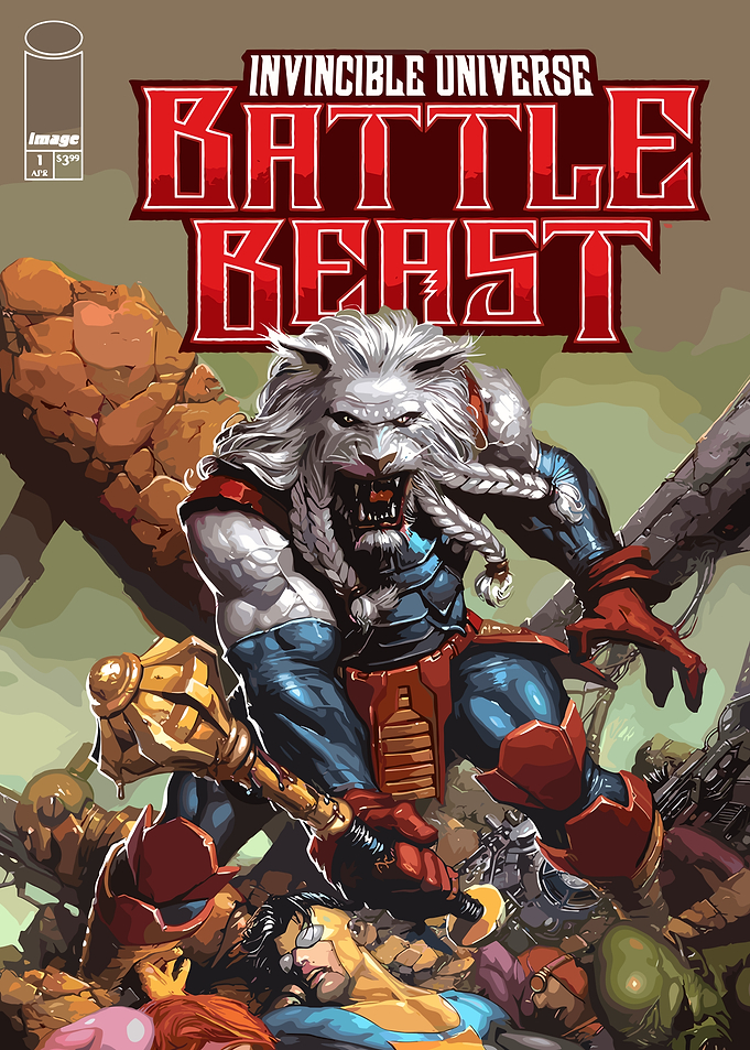Battle Beast Comic Book Cover