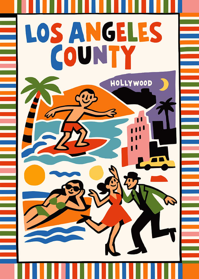 Los Angeles County Poster