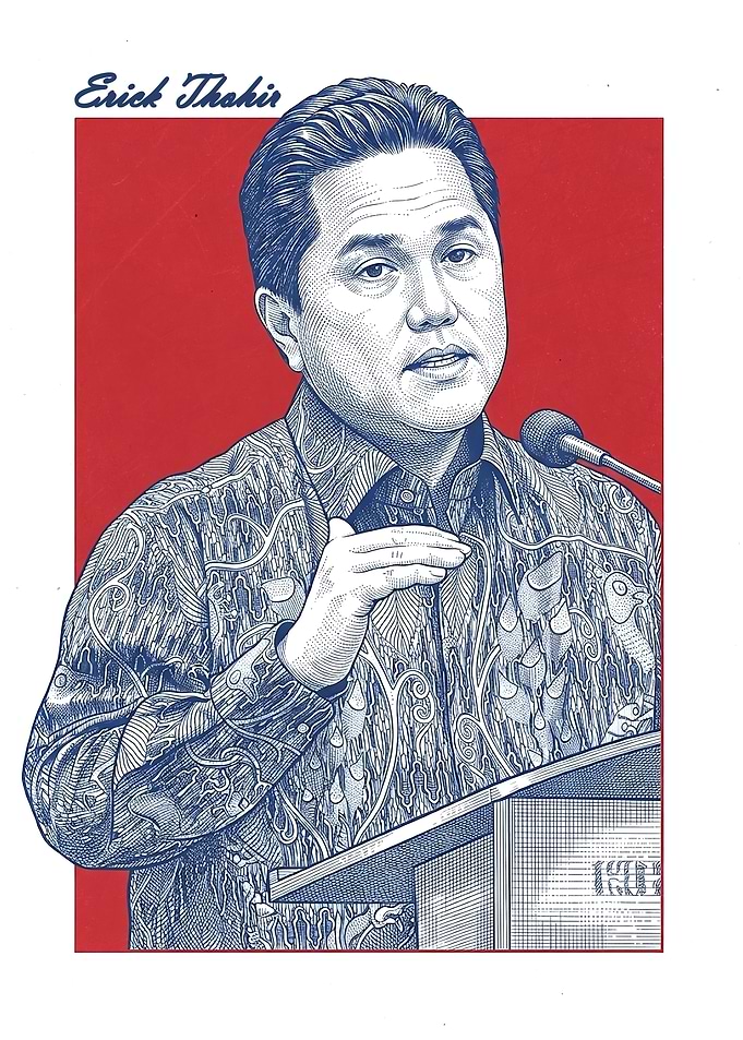 Erick Thohir Portrait