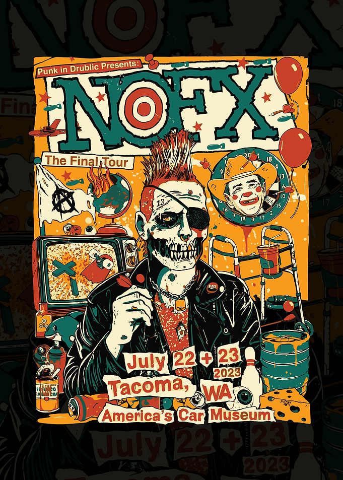 NOFX The Final Tour Poster