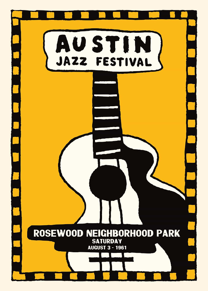 Austin Jazz Festival Poster