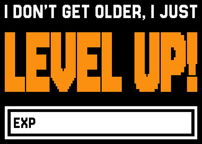 Level Up Birthday Greeting