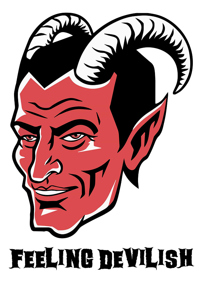 Feeling Devilish Devil Illustration