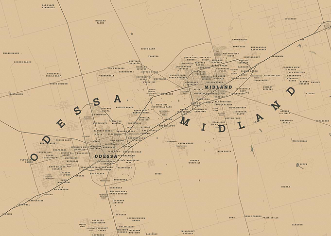 Odessa and Midland, Texas