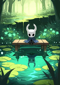 The Knight in a Forest Pond