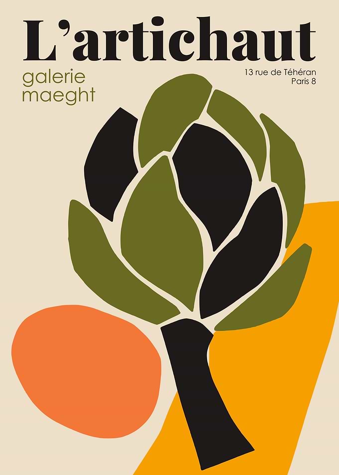 Artichoke Gallery Poster Print