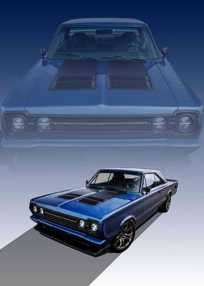 Plymouth GTX 1967 Electromod Concept
