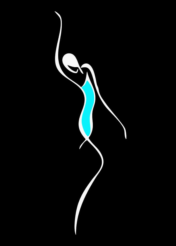 Elegant Dancer Silhouette
