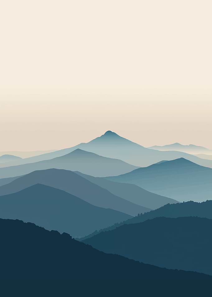Misty Mountain Layers