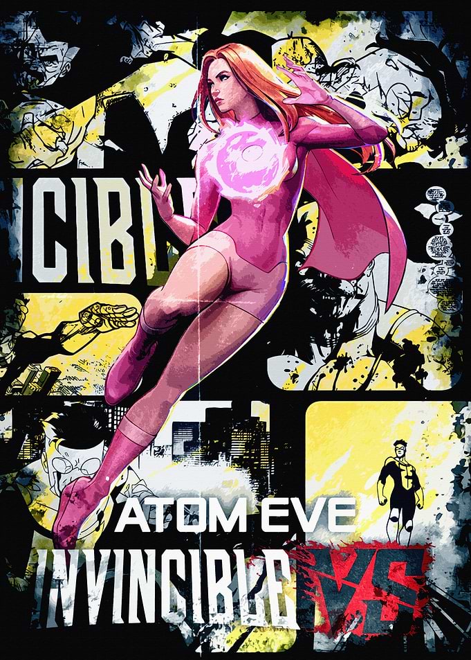 Atom Eve Invincible Vs Game Poster