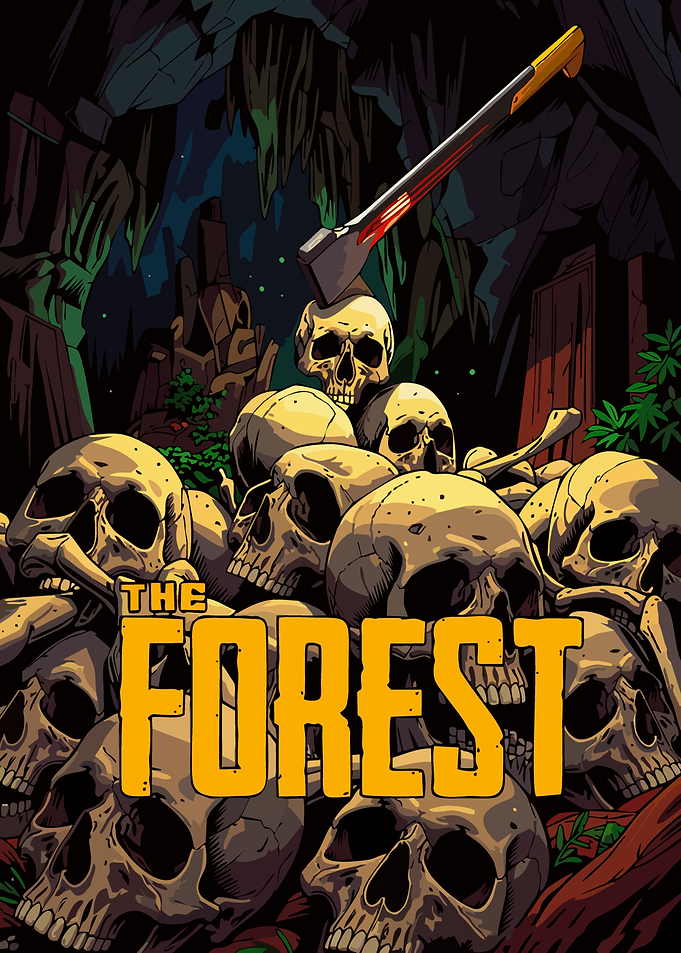 The Forest Game Poster