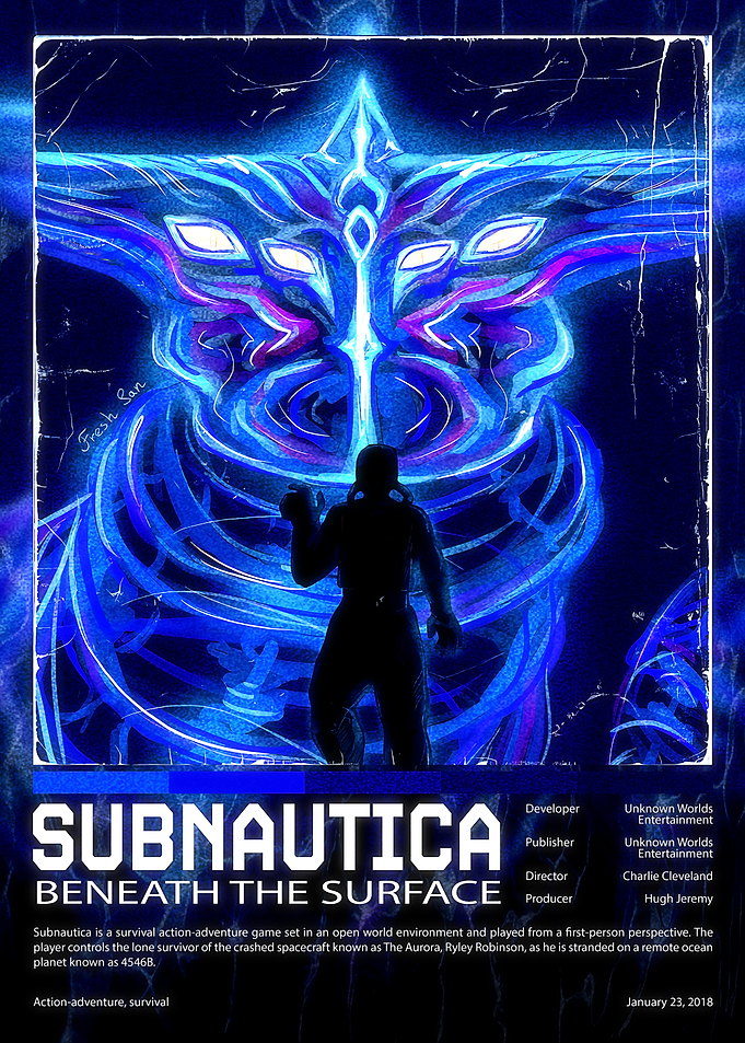 Subnautica Beneath the Surface Poster