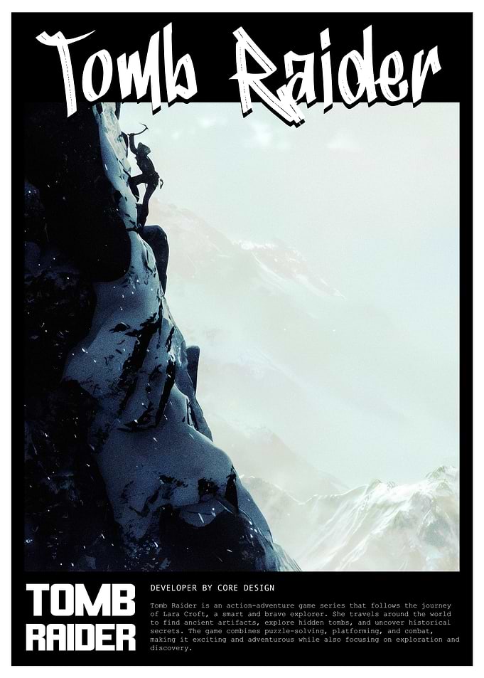 Tomb Raider Game Poster