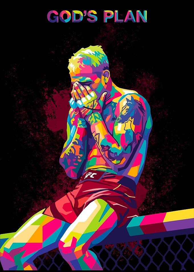 oliveira God's Plan Pop Art Fighter