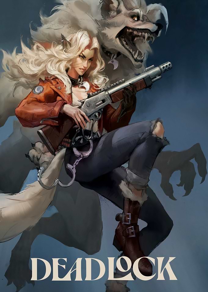 Deadlock Werewolf Woman with Shotgun