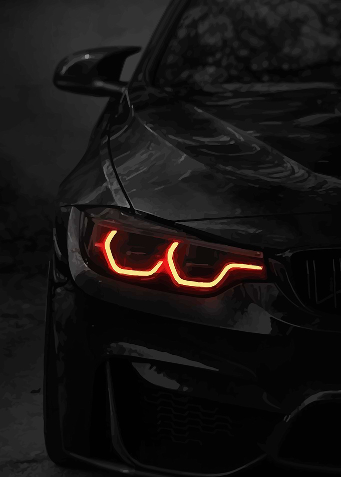 BMW M4 Headlights