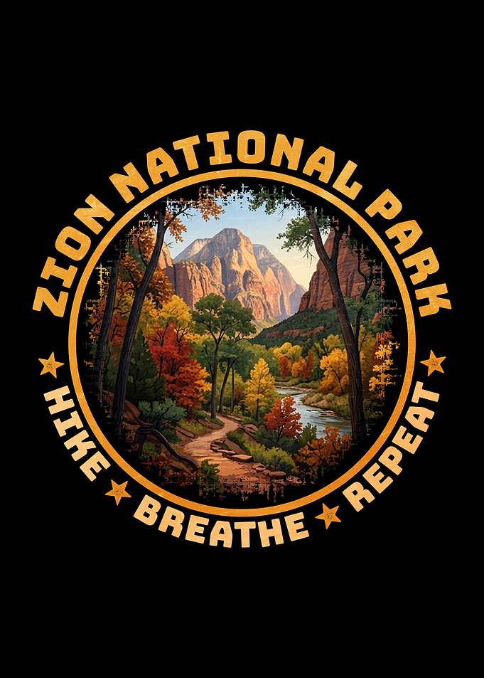 Zion National Park Autumn Landscape