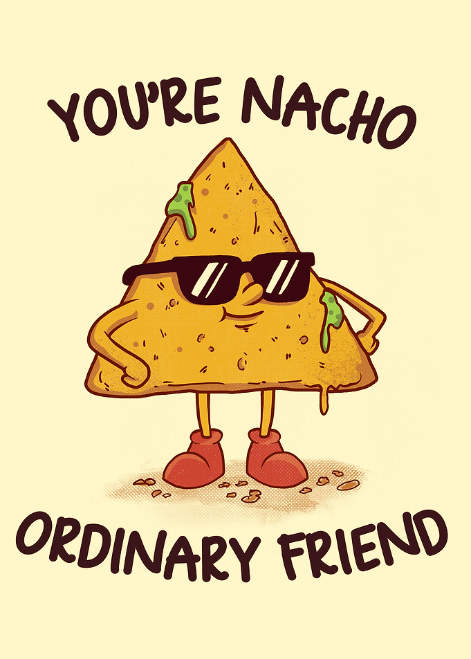 Nacho Friend Cartoon