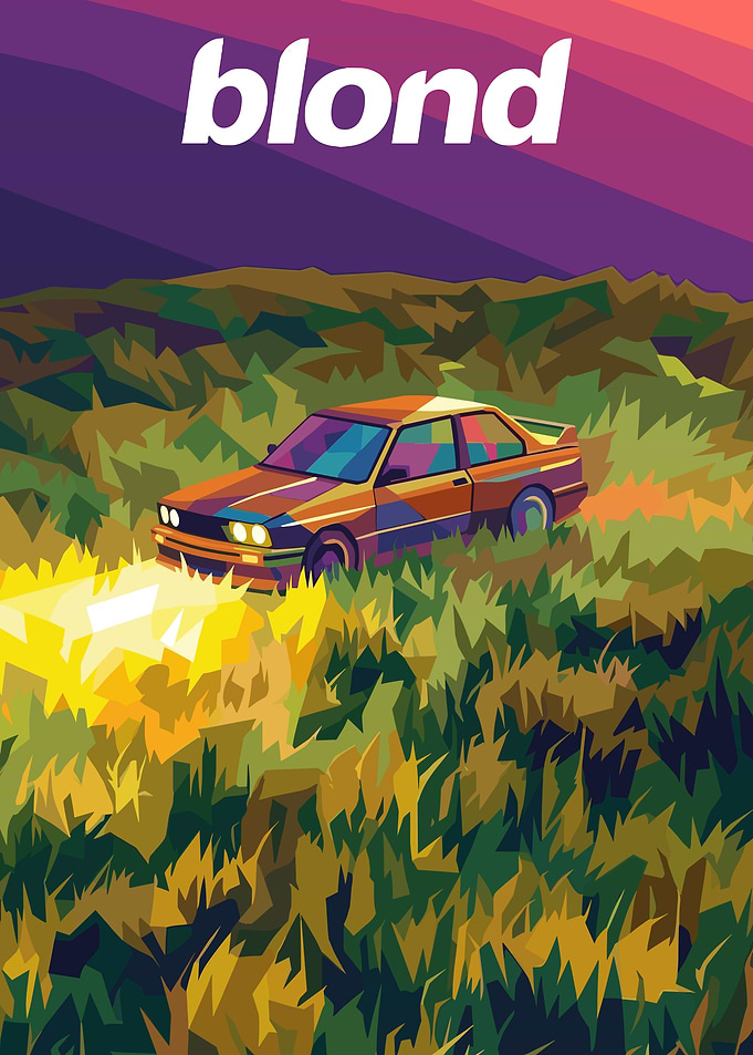 Frank Ocean Blond Album Art