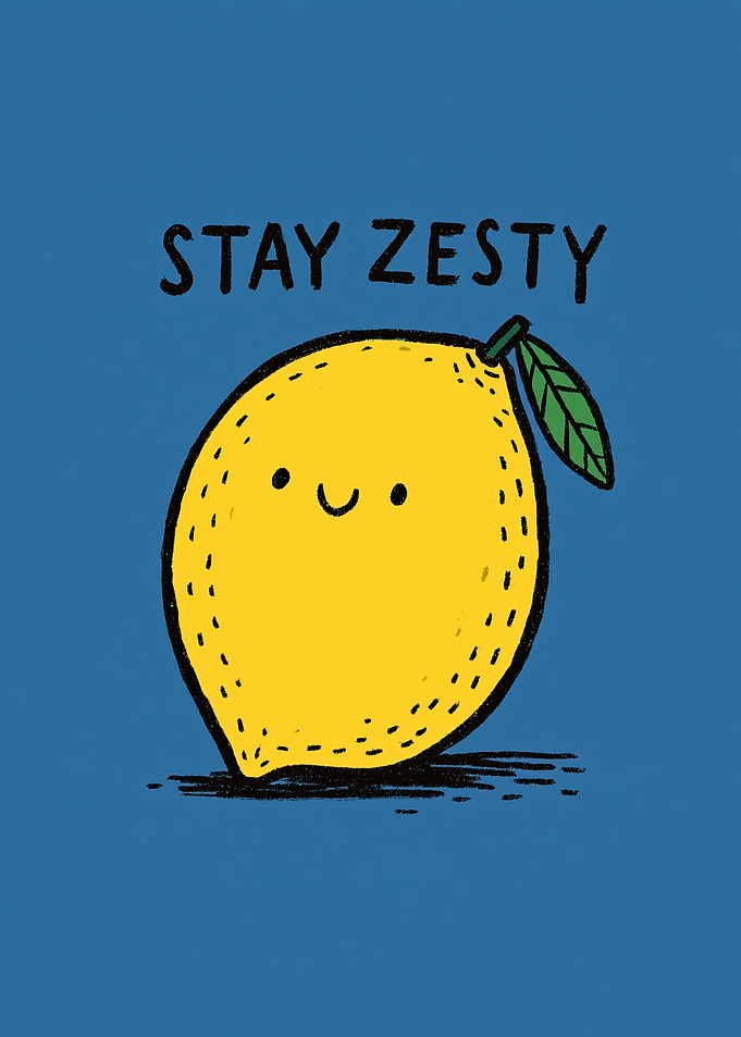 Stay Zesty Lemon