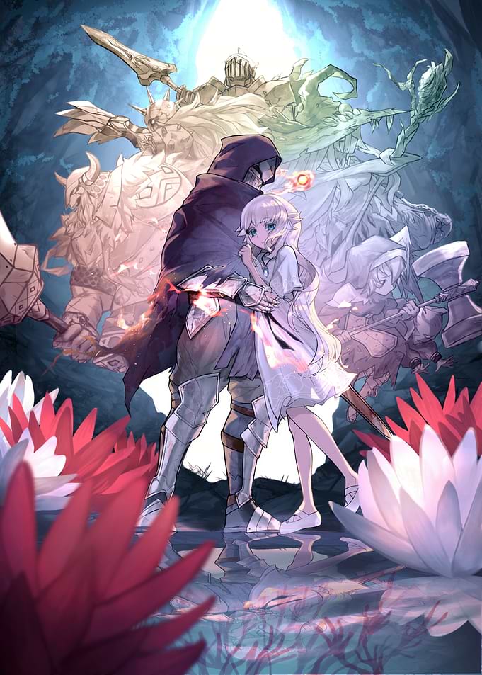 Fantasy Characters and Flowers