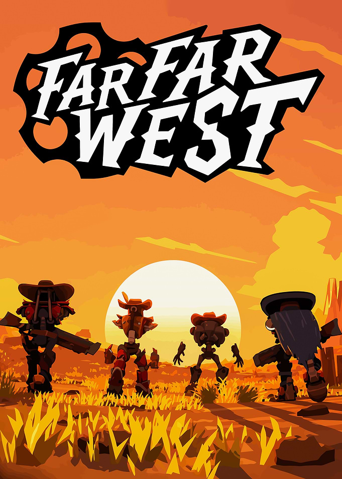 Far Far West Robots in Desert