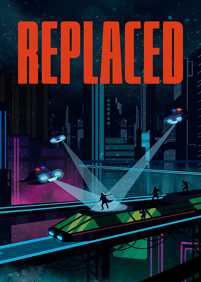 Replaced Cyberpunk Cityscape with Flying Cars